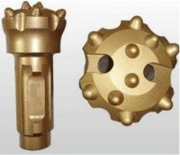 Mushroom-Type Cylindrical Tooth Drill Bits