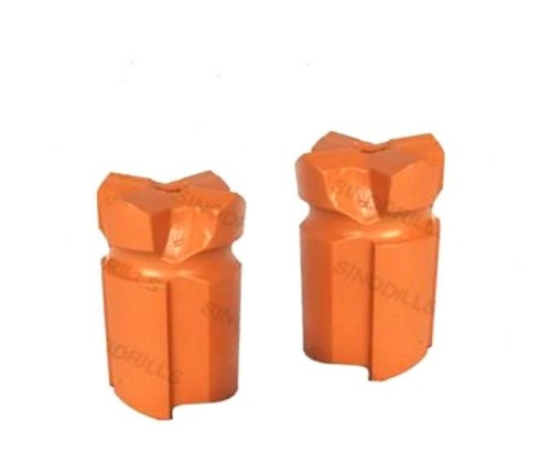 Easy-To-Return Threaded Cross-Type Drill Bits